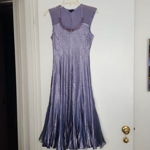 WORN ONCE! Komarov Beaded Neck 2-piece dress